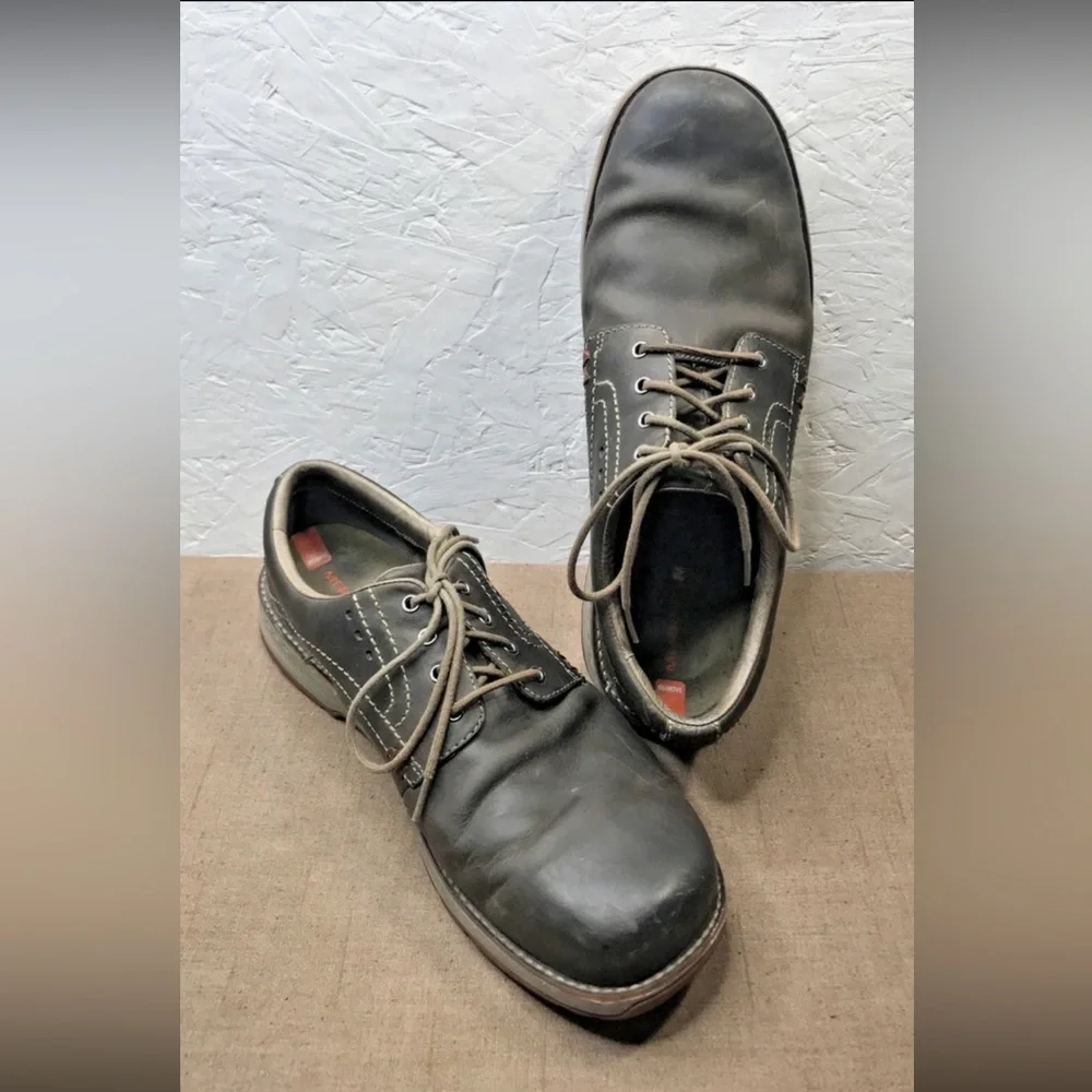 Merrell Realm Lace Men's Lace Up Shoes Canteen Brown Leather Size 13 J42141